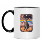 Кружка двухцветная