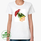 Женская футболка органик