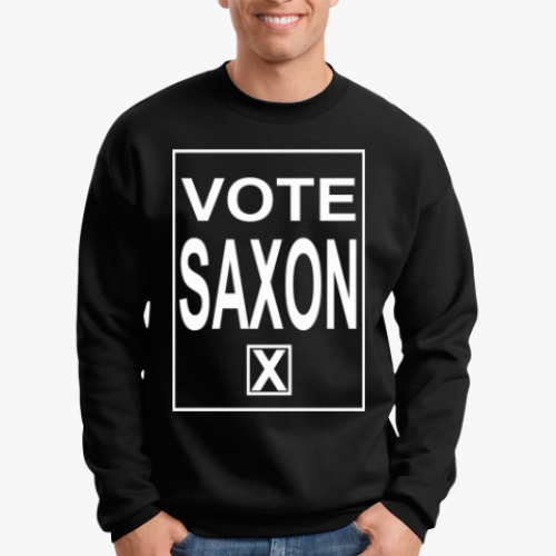 Свитшот с принтом Vote Saxon Доктор Кто - Master