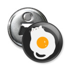 Магнит-открывашка 58 мм Кот-яичница