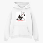 Толстовка худи оверсайз