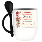 Кружка с ложкой