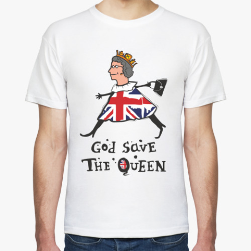 Футболка с принтом 'Королева'