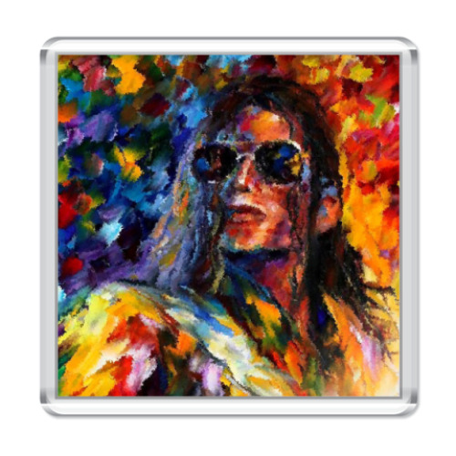 Магнит с принтом Michael Jackson