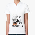 Женская рубашка поло