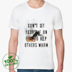 Мужская футболка органик