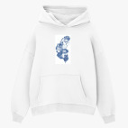 Толстовка худи оверсайз