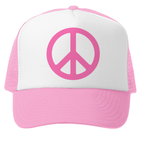 Кепка-тракер с принтом Hippie