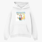 Толстовка худи оверсайз