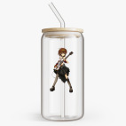 Банка с бамбуковой крышкой