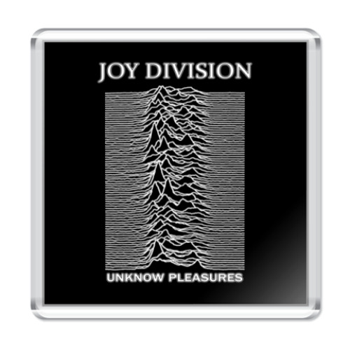 Магнит с принтом Joy Division