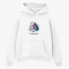 Толстовка худи оверсайз