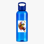 Прозрачная спортивная бутылка