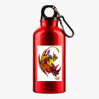 Металлическая бутылка 400 мл UV-DTF