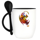 Кружка с ложкой