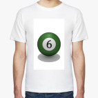 Классическая футболка Бильярдный шар