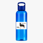 Прозрачная спортивная бутылка