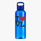 Прозрачная спортивная бутылка