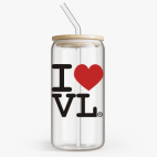 Банка с бамбуковой крышкой