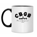 Двухцветная кружка Cbgb