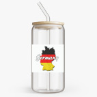 Банка с бамбуковой крышкой