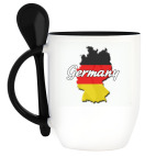 Кружка с ложкой