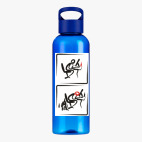 Прозрачная спортивная бутылка