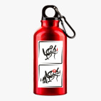 Металлическая бутылка 400 мл UV-DTF