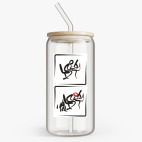 Банка с бамбуковой крышкой