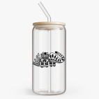 Банка с бамбуковой крышкой