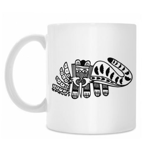 Кружка с принтом 'Тигр'