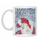 Девушка с рогами оленя