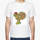 Кукла с букетом.