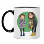 Кружка двухцветная