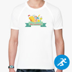 Мужская спортивная футболка