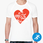 Мужская спортивная футболка