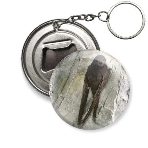 Брелок-открывашка с принтом Стриж