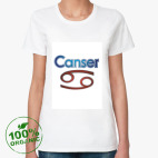 Женская футболка органик