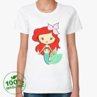 Женская футболка органик