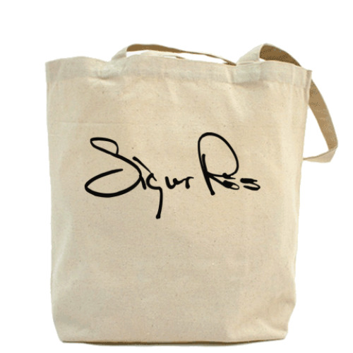 Сумка шоппер с принтом  Sigur Ros