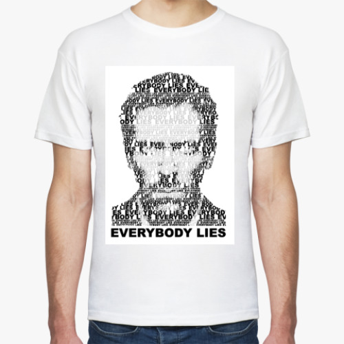 Футболка с принтом Everybody Lies