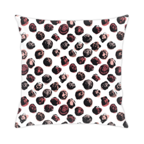 Подушка с принтом Графика