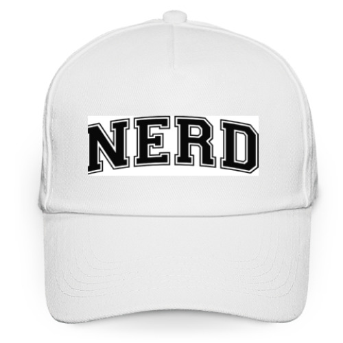 Кепка бейсболка с принтом Nerd