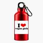 Металлическая бутылка 400 мл UV-DTF