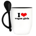 Кружка с ложкой