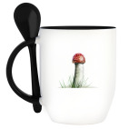 Кружка с ложкой