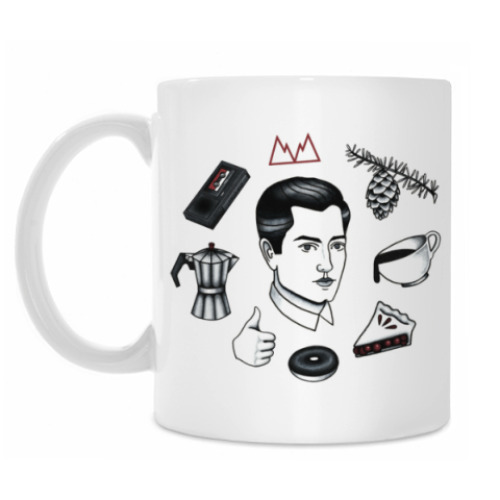 Кружка с принтом Сериал Твин Пикс Twin Peaks