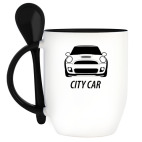 Кружка с ложкой