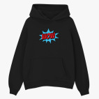 Толстовка худи оверсайз