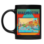 Кружка цветная UV-DTF